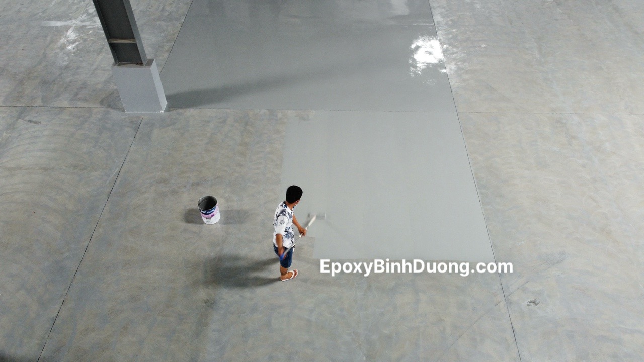 Thi công sơn epoxy Bình Dương