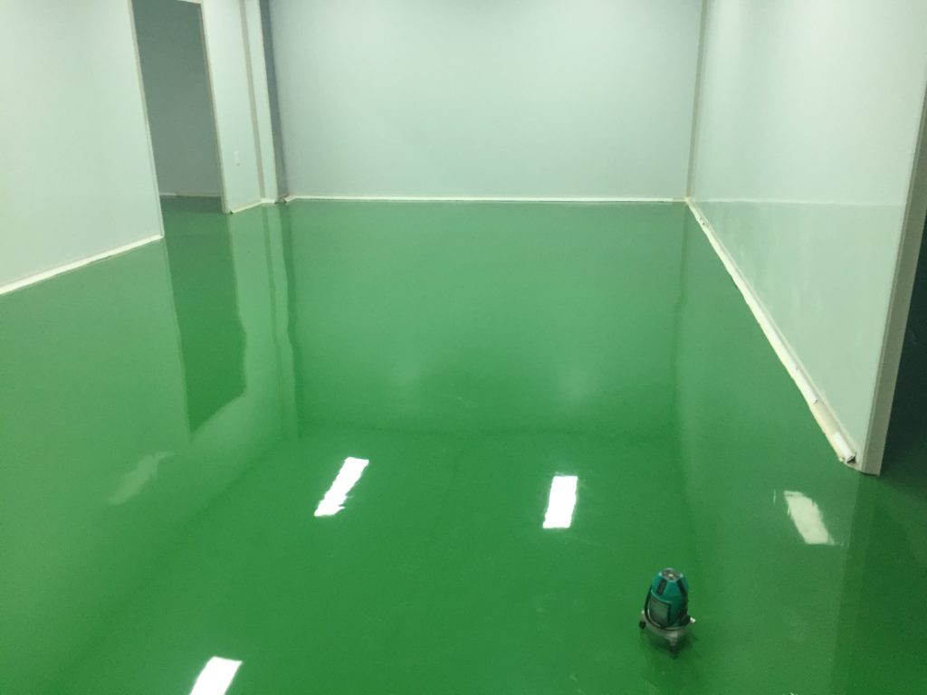 Thi Công Sơn Epoxy Tự San Phẳng