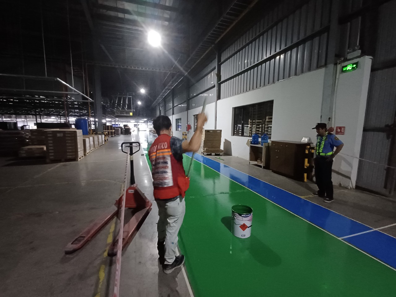 Thi Công Sơn Epoxy Nền Nhà Xưởng