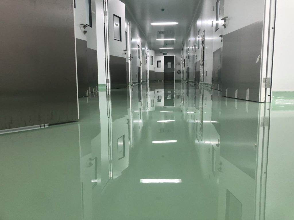 Thi Công Sơn Sàn Epoxy Chống Tĩnh Điện