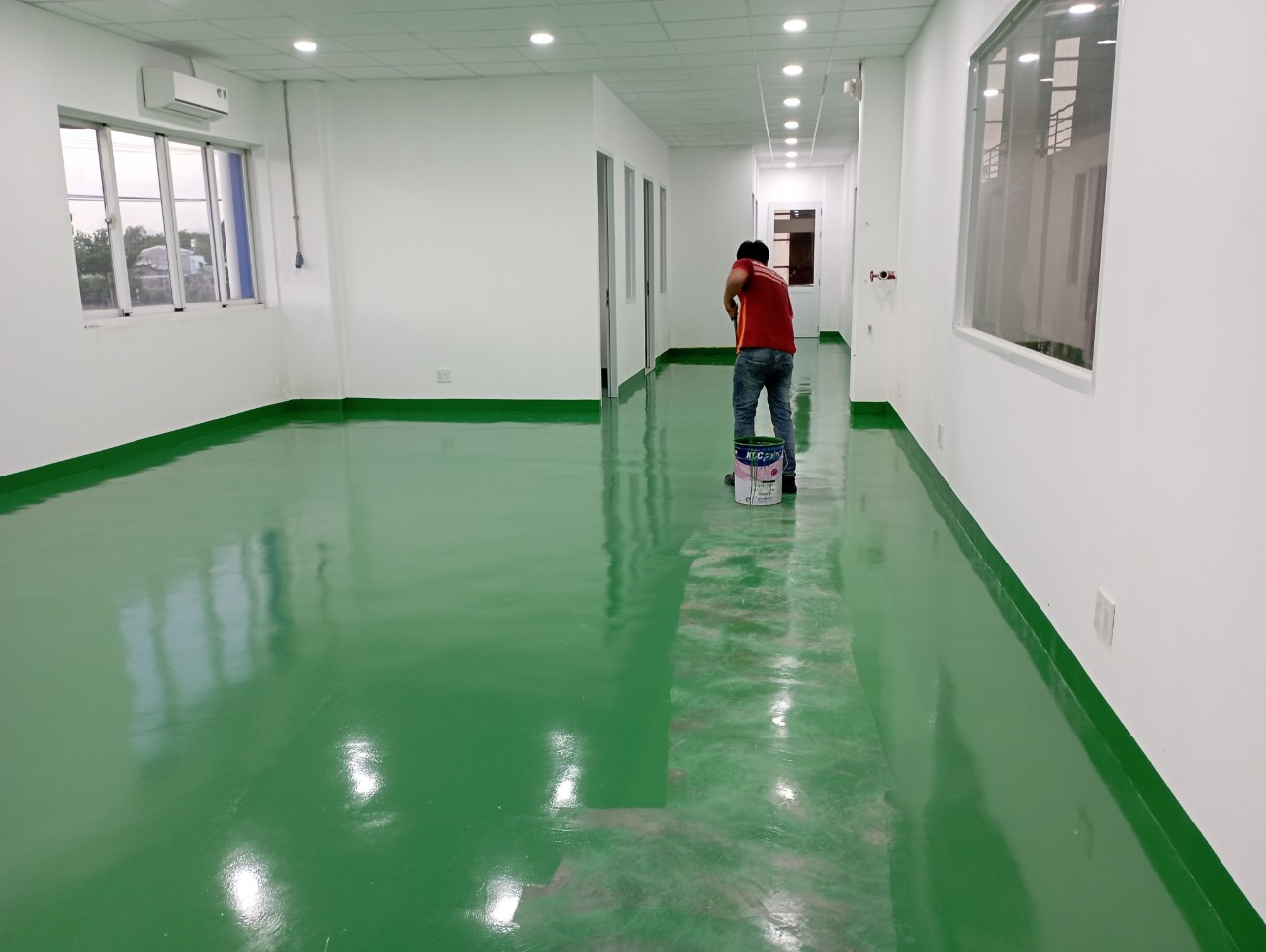 Thi Công Sơn Epoxy Sàn Nhà Xưởng Thi Công Sơn Epoxy Sàn Nhà Xưởng Tại Bình Dương