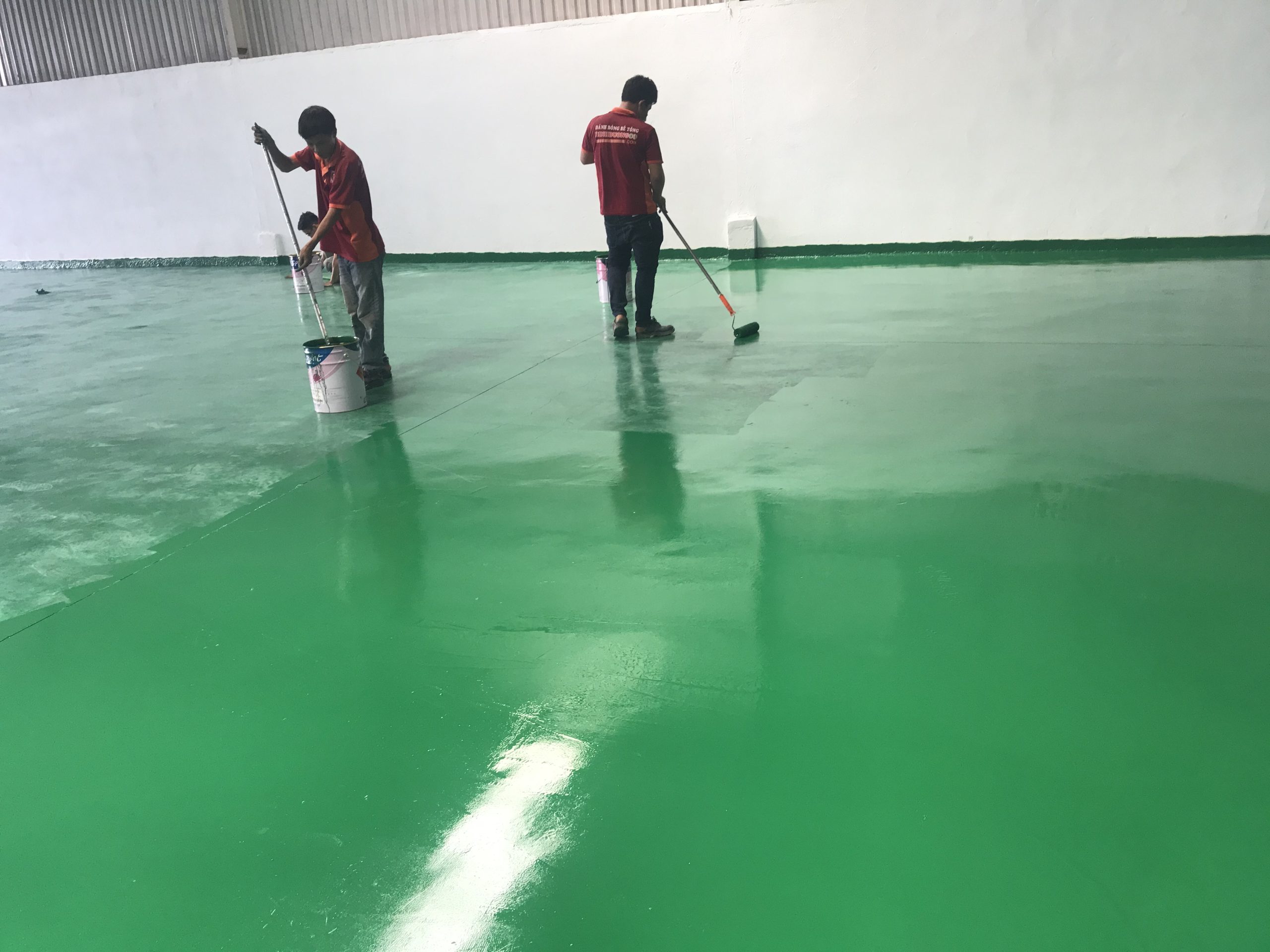 Thi Công Sơn Sàn Epoxy Tại Bình Dương
