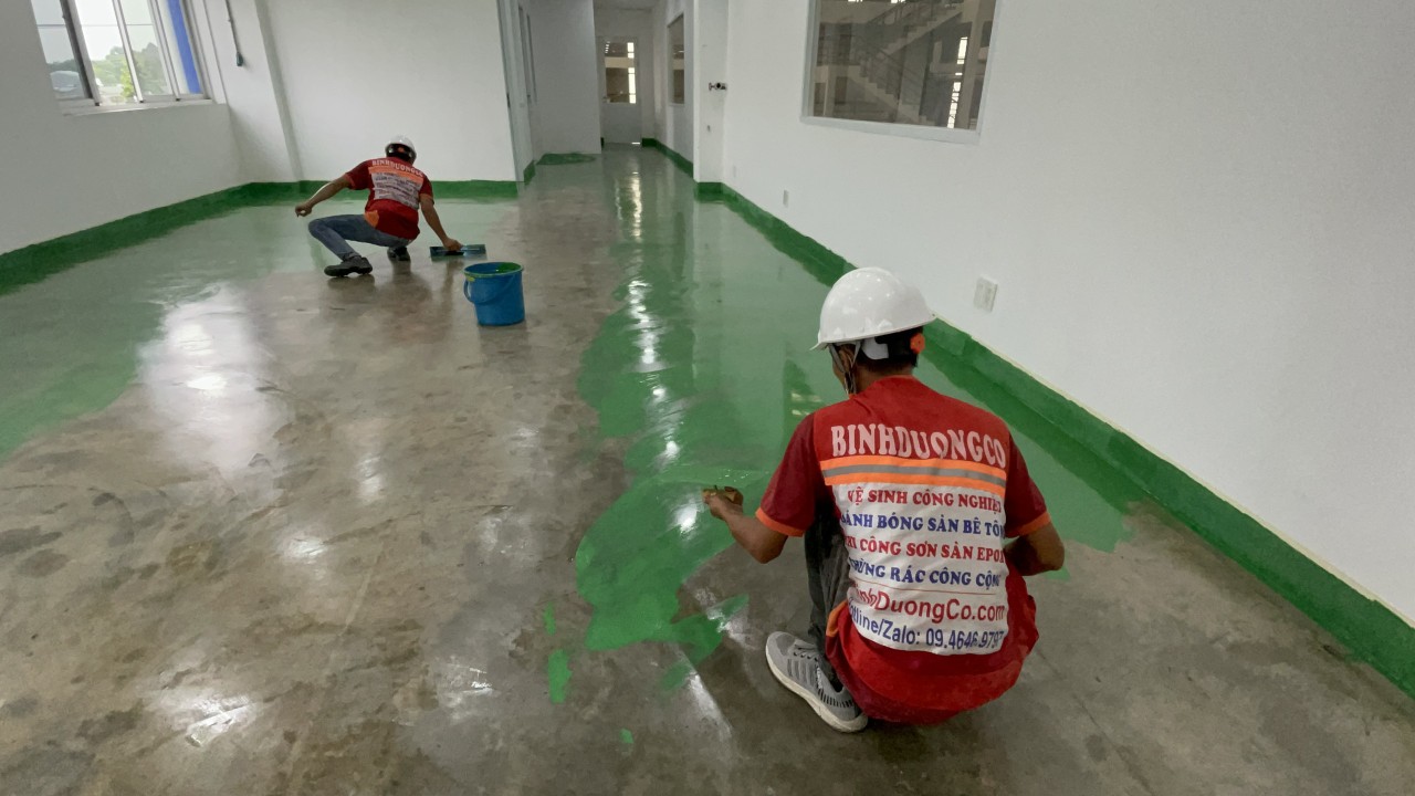 Bảng Giá Thi Công Sơn Sàn Epoxy Tại Bình Dương Năm 2025