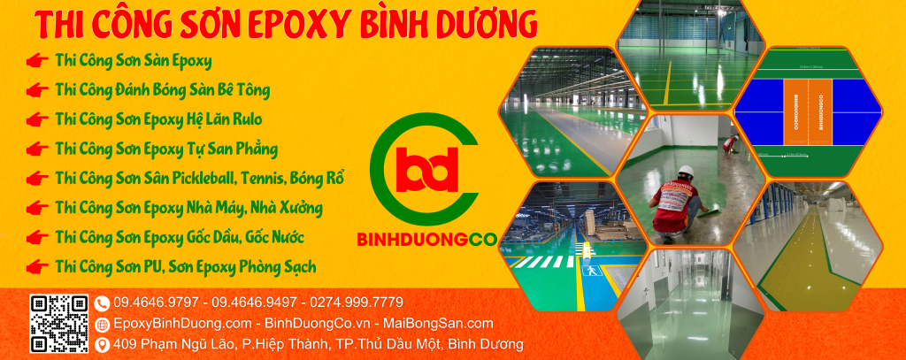 Thi công sơn epoxy Bình Dương