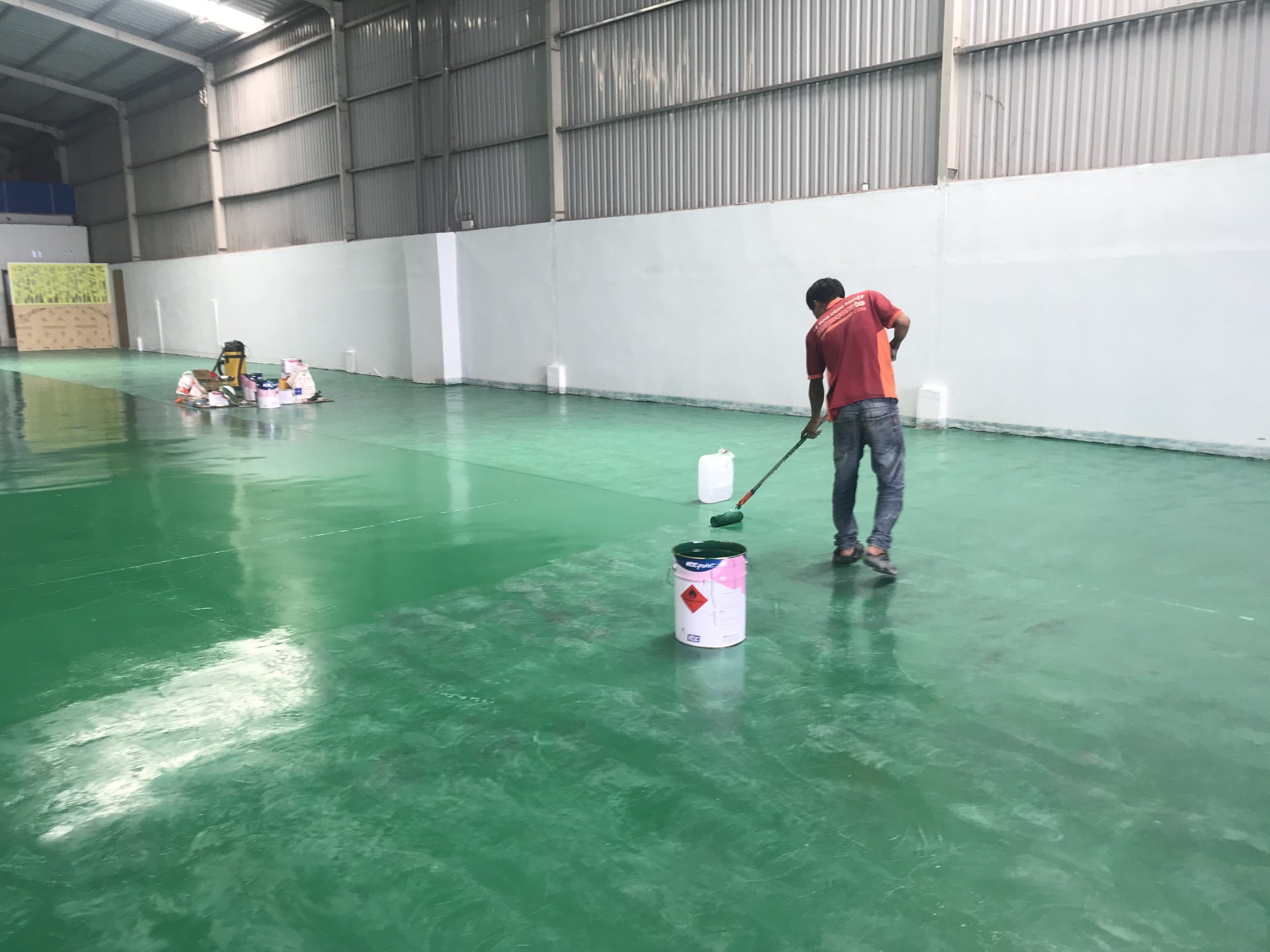 Định Mức Sơn Epoxy KCC ET5660 Trên 1m² 