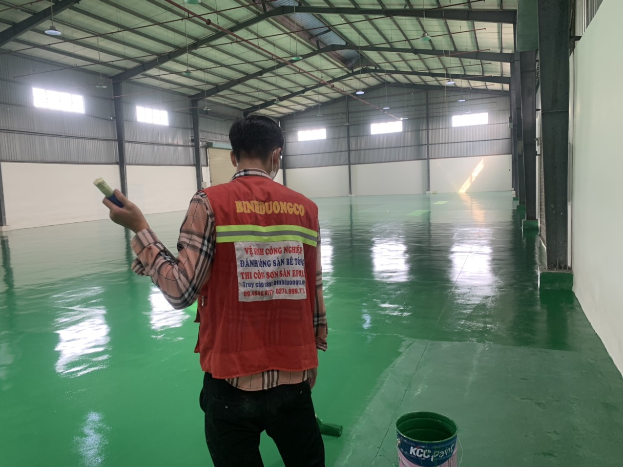 Định Mức Sơn Epoxy KCC ET5660 Trên 1m² 