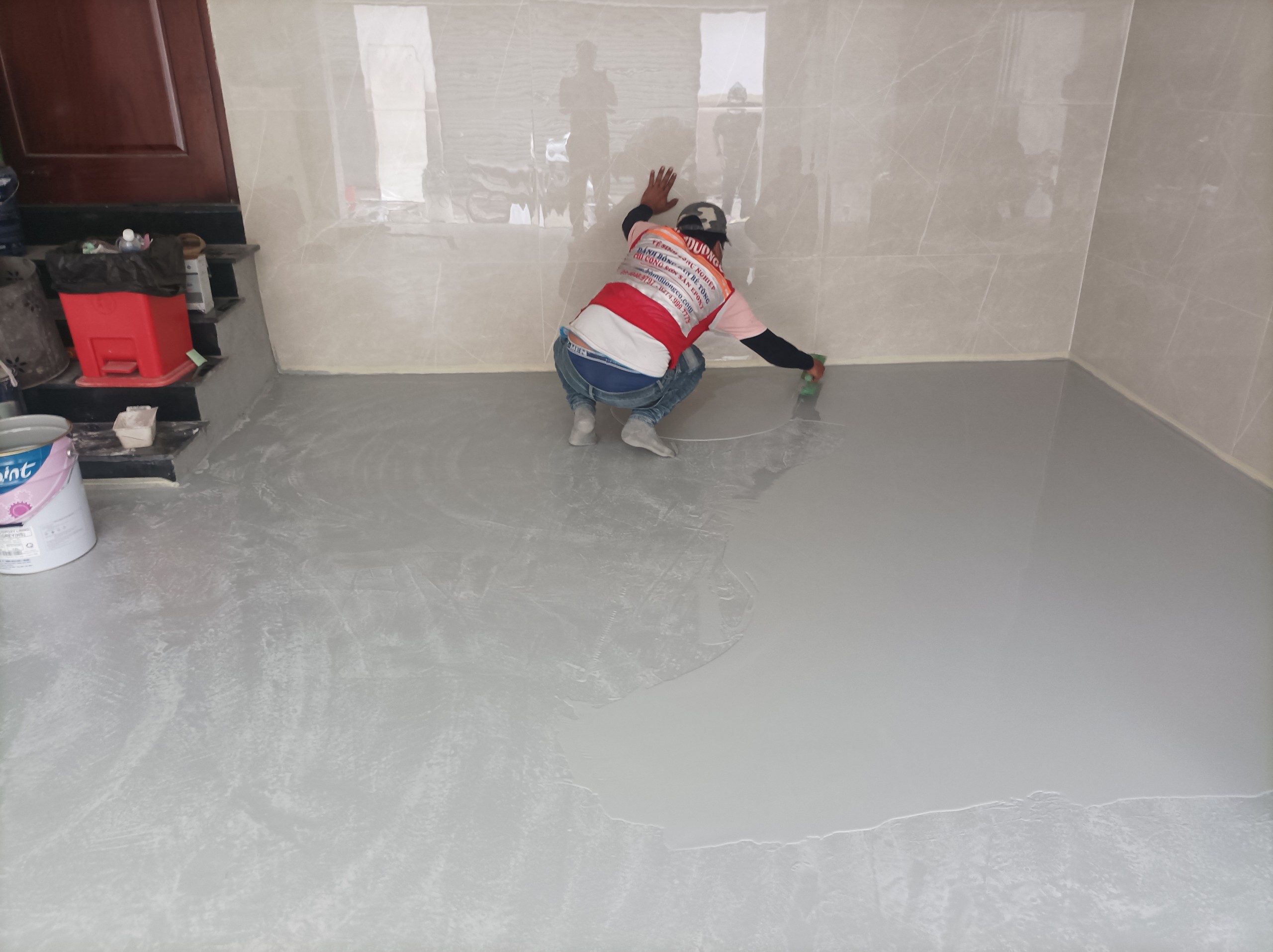 Định Mức Sơn Epoxy Tự San Phẳng Unipoxy Lining Trên 1m2