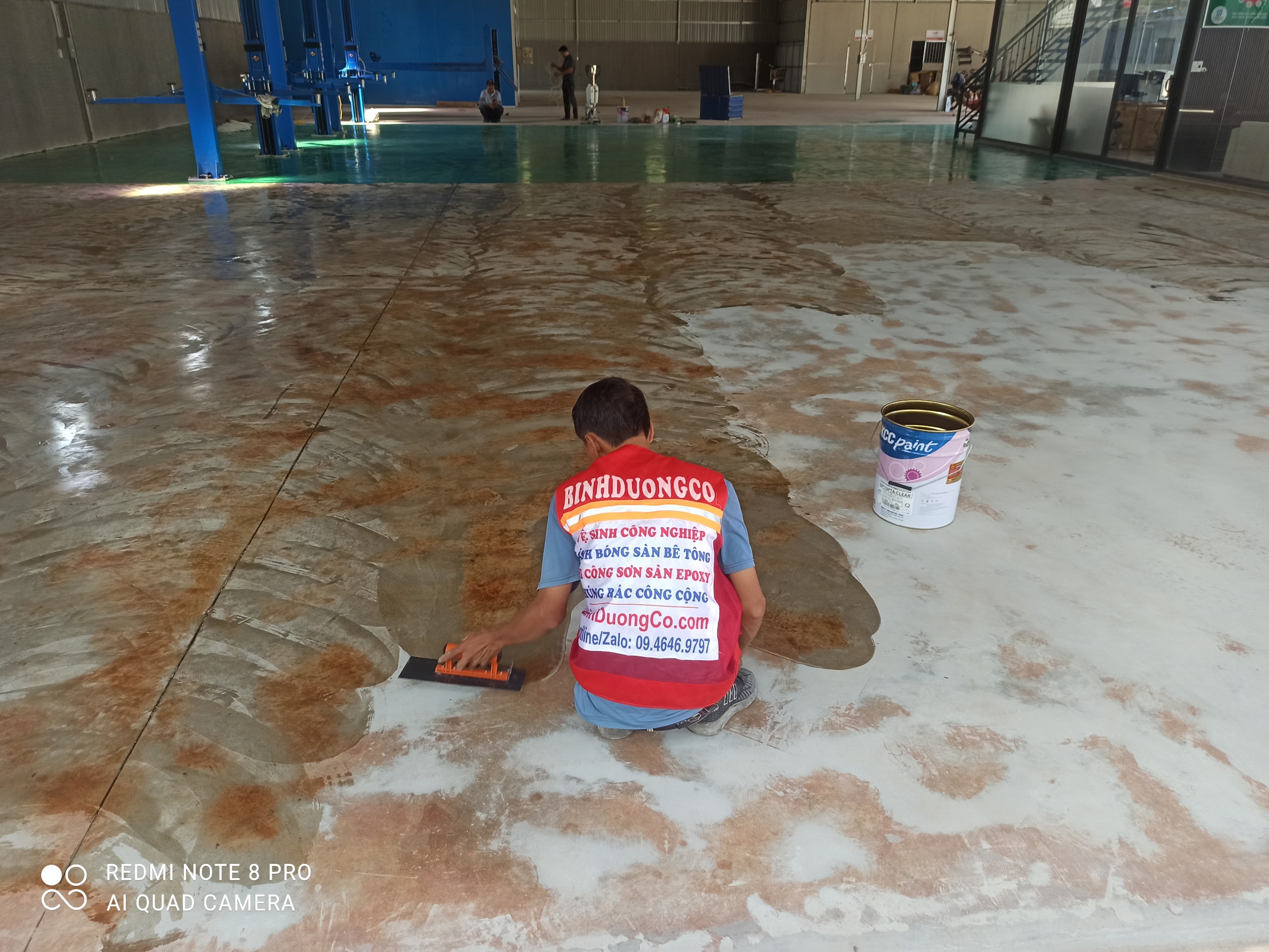 Định Mức Sơn Lót Epoxy EP118 Trên 1m²