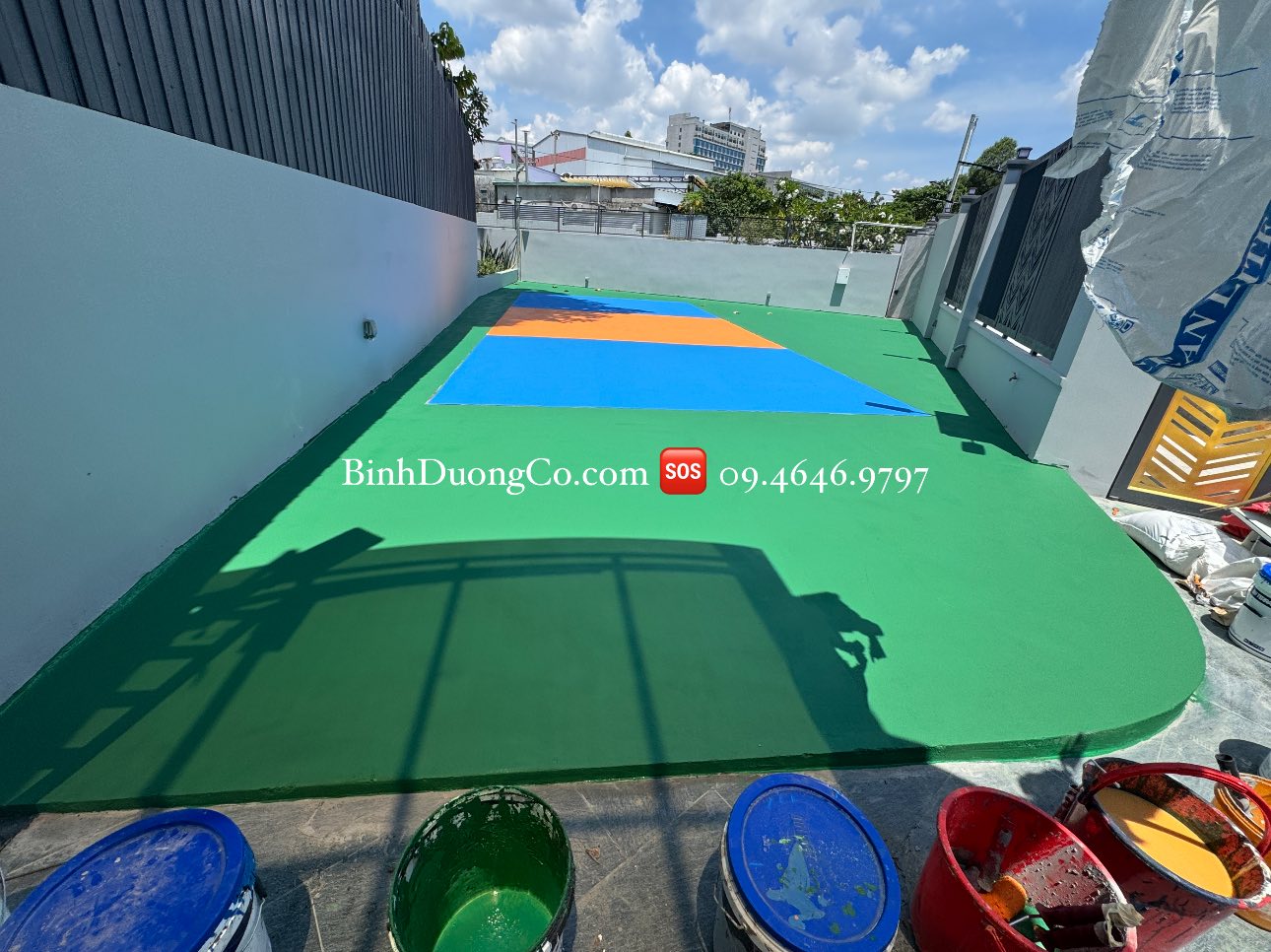 Sơn Sân Pickleball Bình Dương