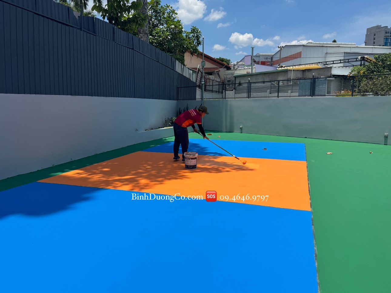 Sơn Sân Pickleball Bình Dương