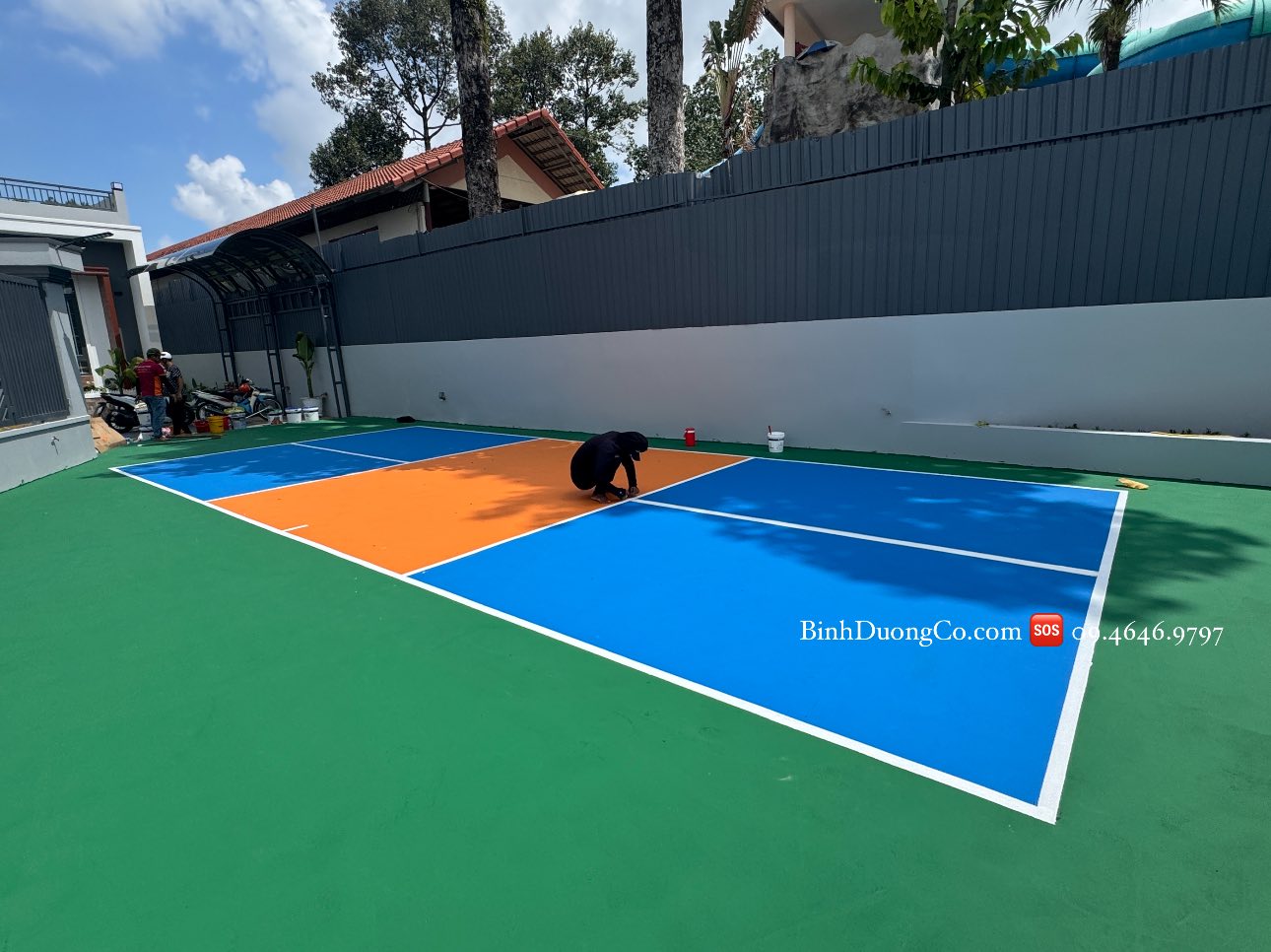 Sơn Sân Pickleball Bình Dương