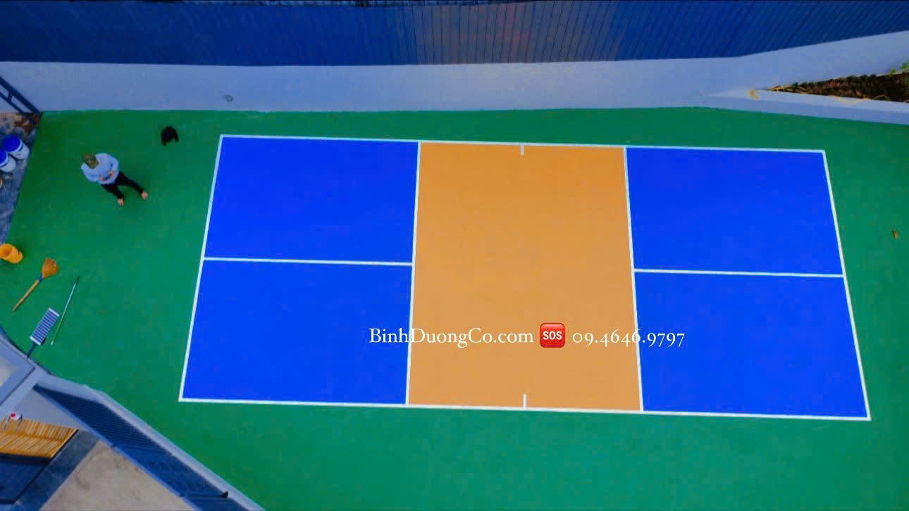 sơn sân Pickleball Bình Dương